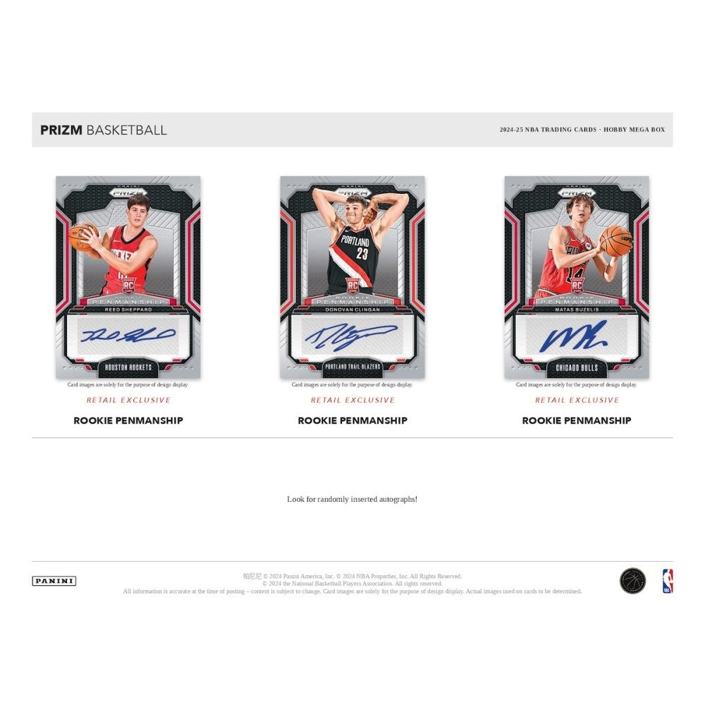 2024/25 Panini Prizm Basketball Hobby Mega Box