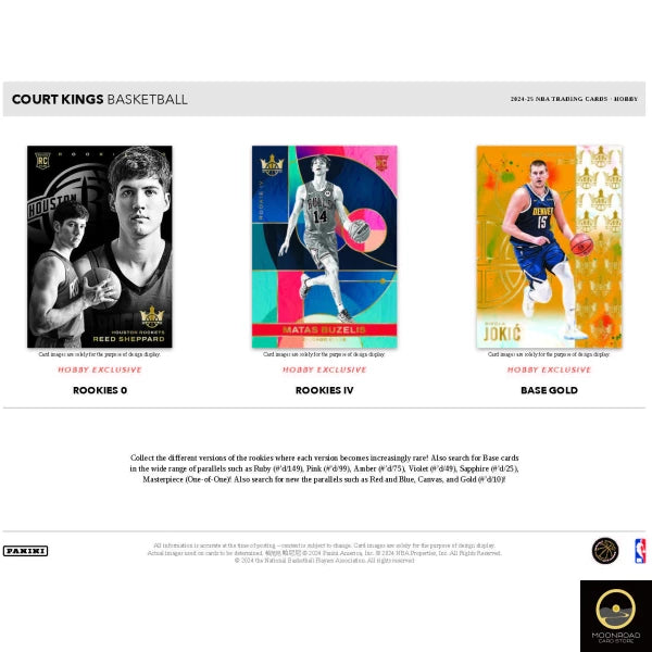 2024/25 Panini Court Kings Basketball Hobby Box