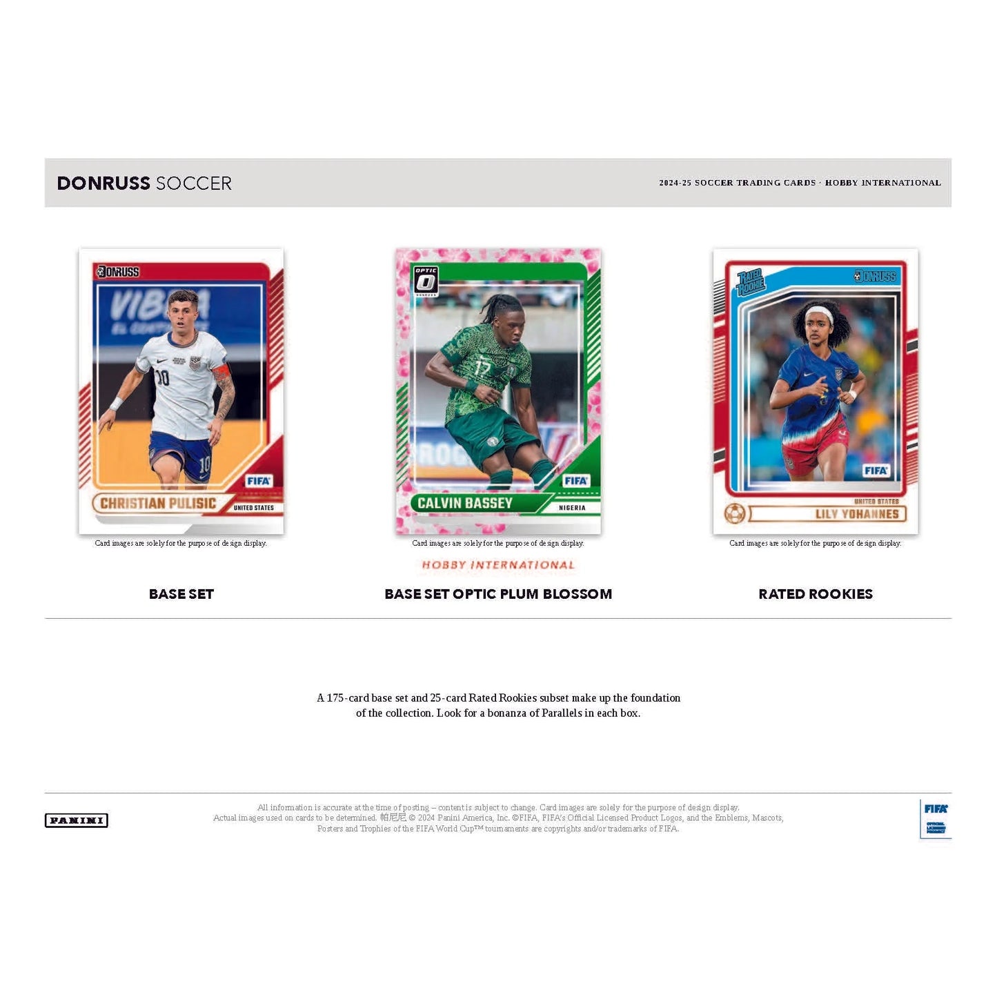 2024-25 Panini Donruss Soccer Hobby International Box