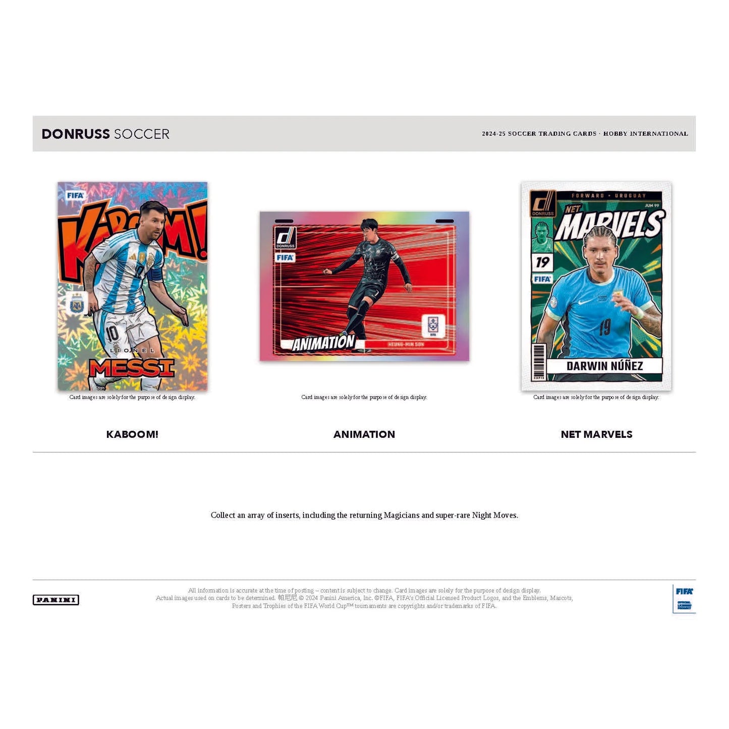 2024-25 Panini Donruss Soccer Hobby International Box