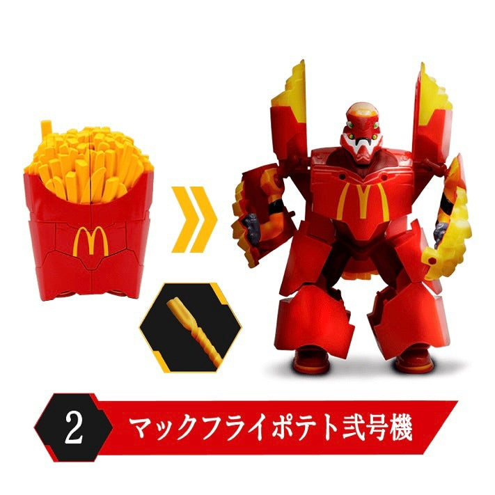 McDonald’s Japan x 《新世紀福音戰士》Toy Set