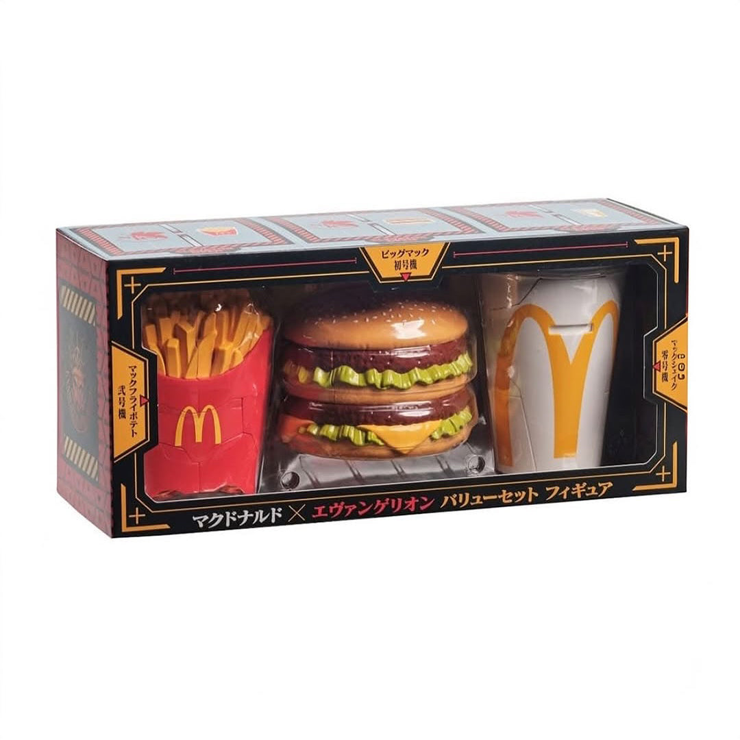 McDonald’s Japan x 《新世紀福音戰士》Toy Set