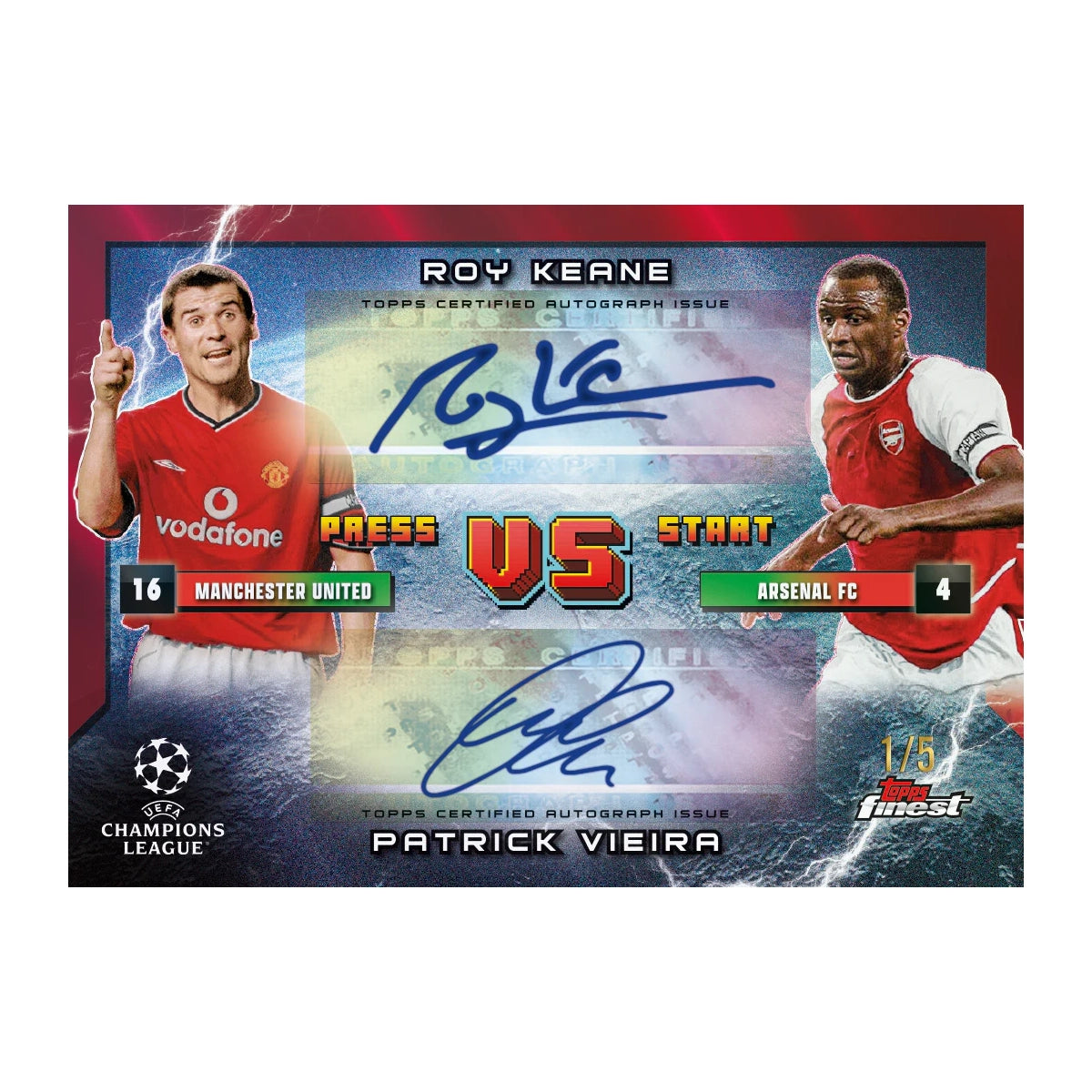2024/25 Topps Finest UEFA Hobby Box