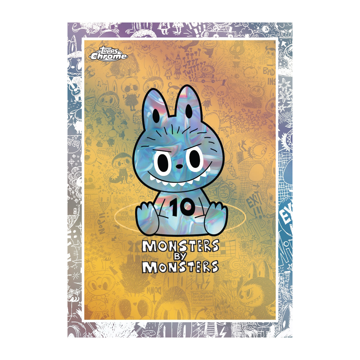 2025 Topps Chrome Labubu 10th Anniversary box