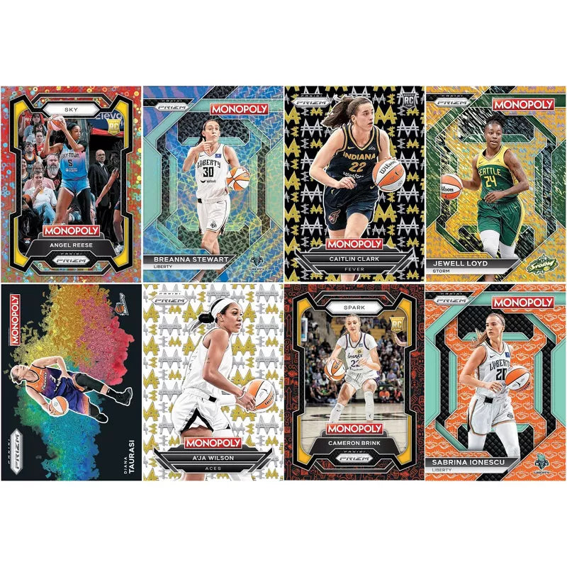 2024 Panini Monopoly Prizm WNBA Blaster Box