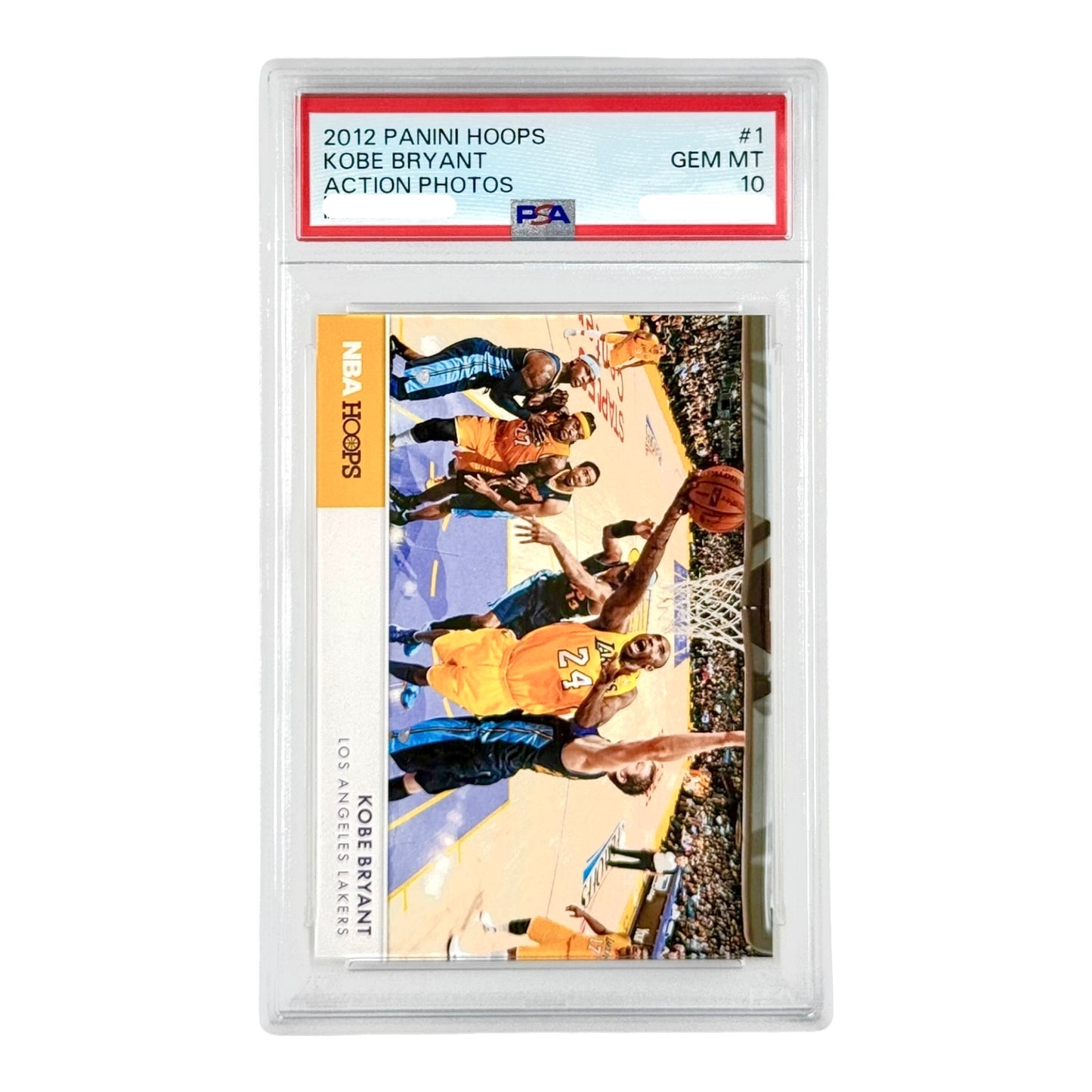 Kobe Bryant 2012 Hoops Action Photos #1 PSA 10