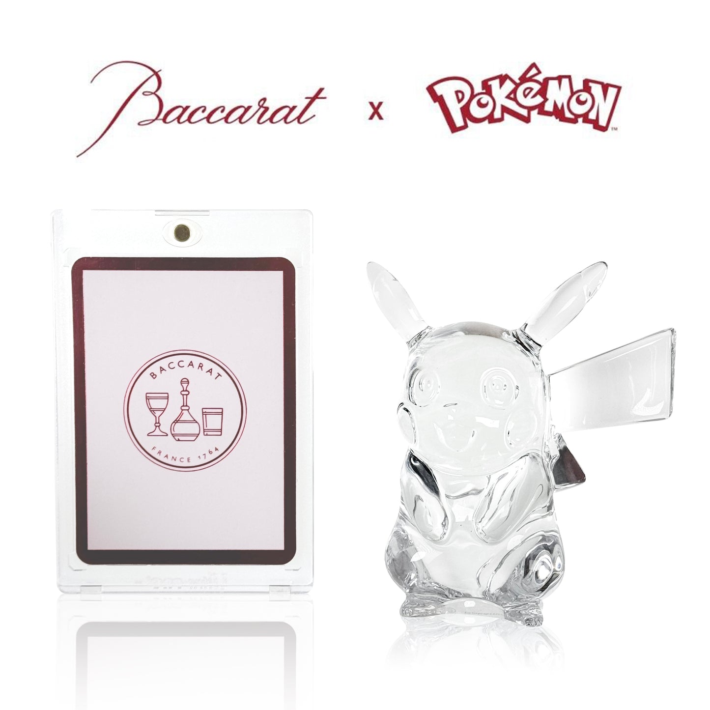 Baccarat - Pokemon Pikachu Figurine Small