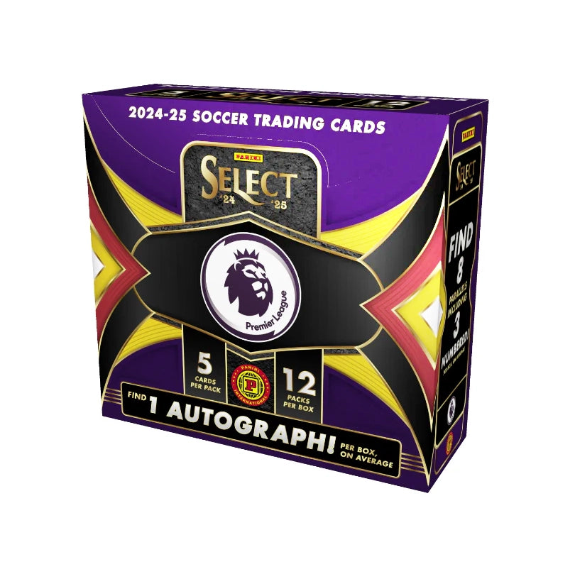 2024-25 Panini Select Soccer EPL English Premier League Hobby Box INTERNATIONAL