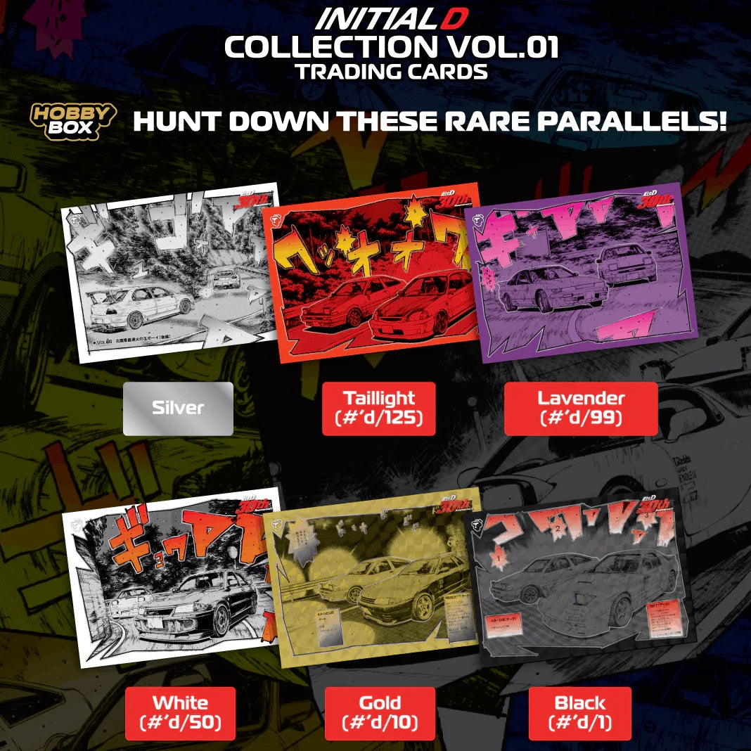 頭文字 D Initial D 30th Anniversary - Vol.01 Hobby Box