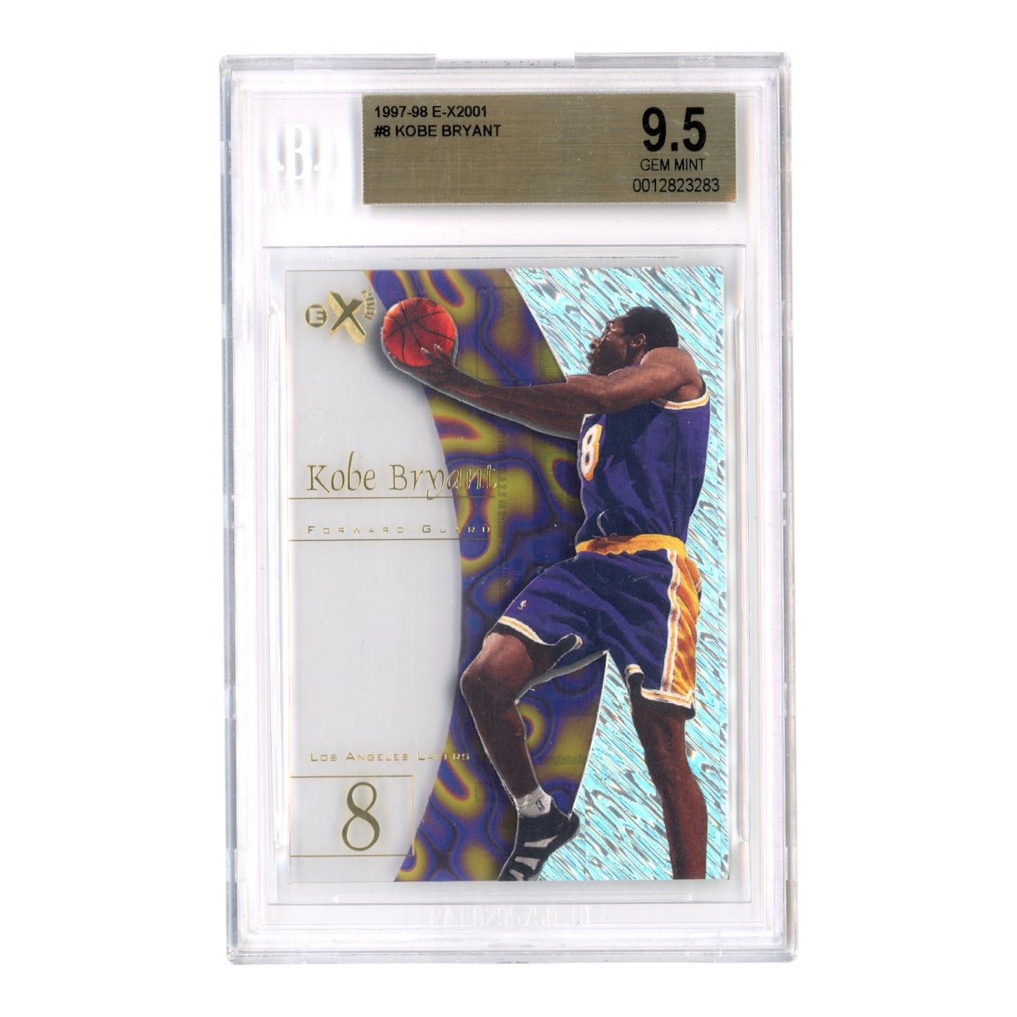 Kobe Bryant 1997-98 Skybox E-X2001 #8 BGS 9.5