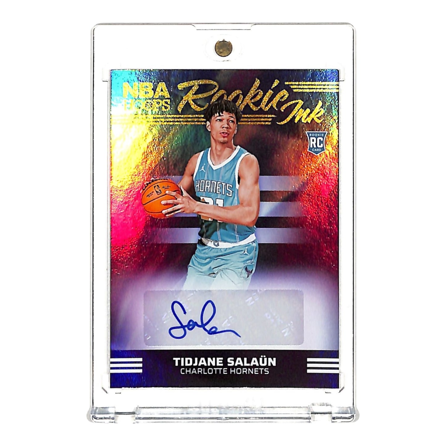 Tidjane Salaun 2023-24 Hoops Auto Rookie Ink RC #RI-SAL