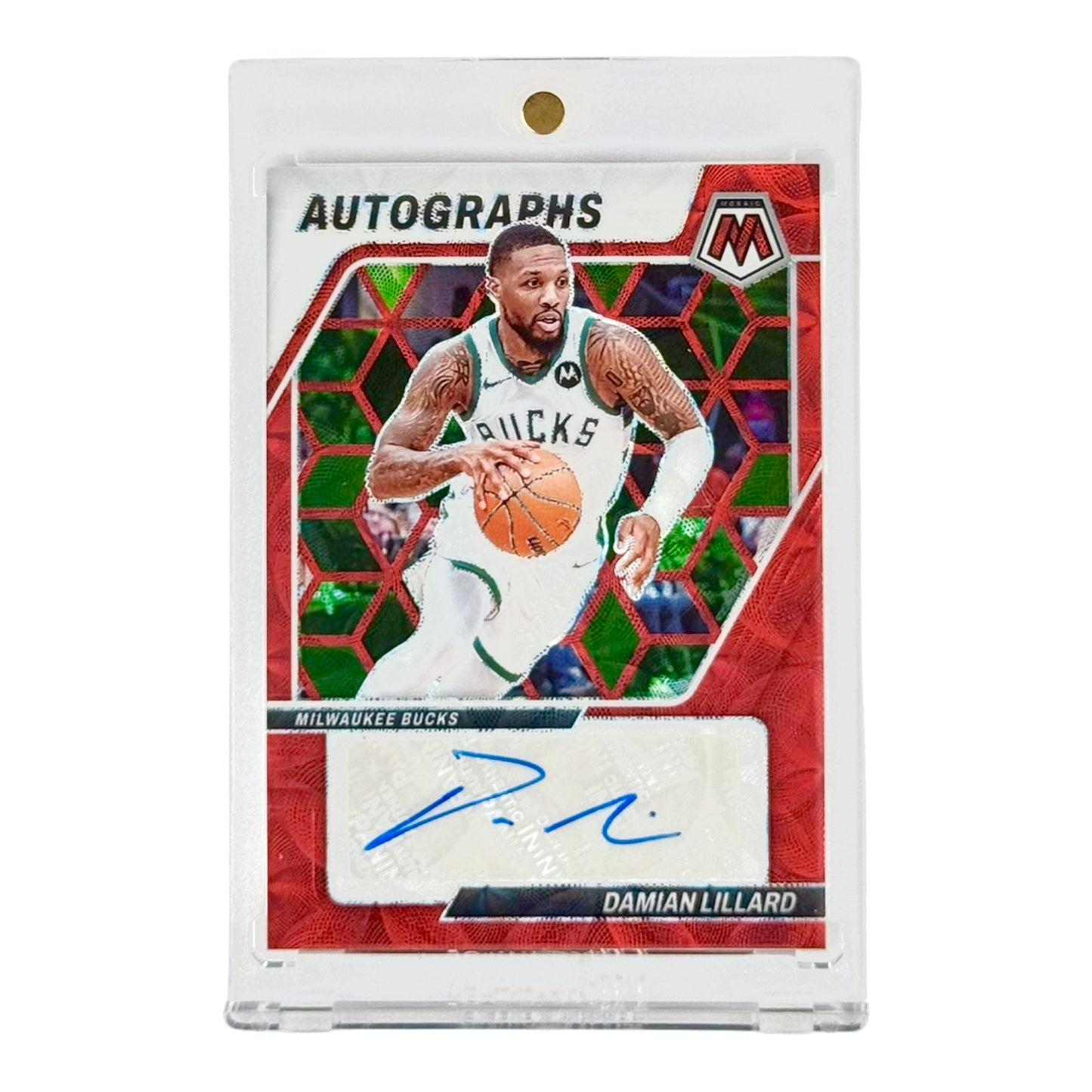 Damian Lillard 2023-24 Mosaic Auto #AM-LIL