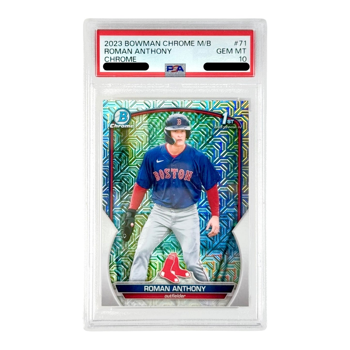 Roman Anthony 2023 Topps Bowman Chrome Baseball #71 PSA 10