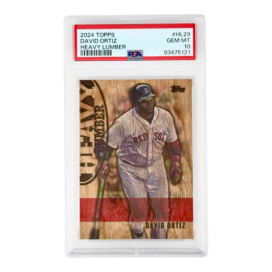 David Ortiz 2024 Topps Heavy Lumber #HL29 PSA 10