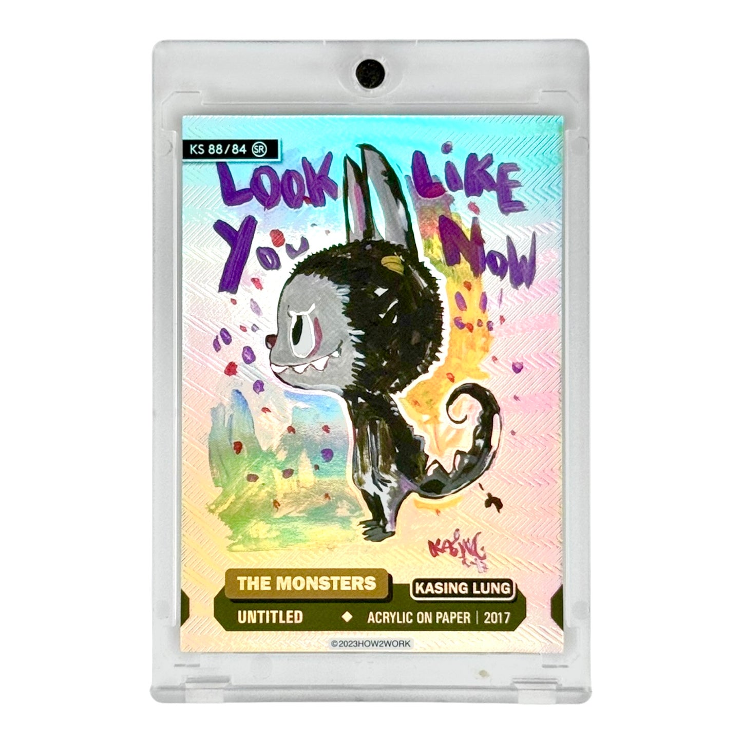 Labubu 2023 How2work The Monster Series 2 #88/84 SR