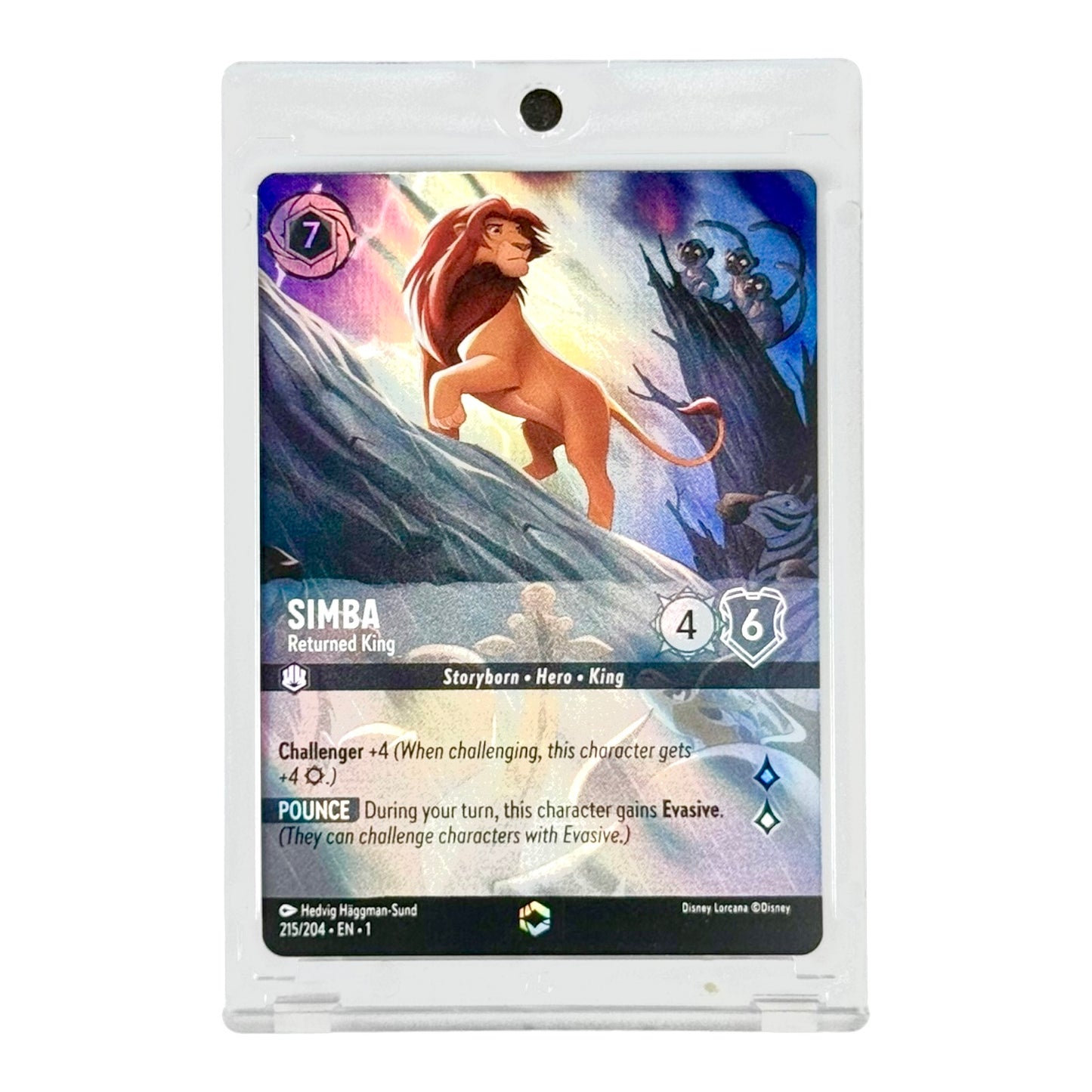 Samba 2023 Disney Lorcana English The First Chapter Enchanted #215
