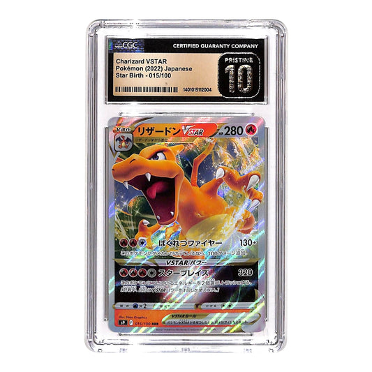 Charizard 2022 Pokemon Japanese S9 #15 CGC Pristine 10