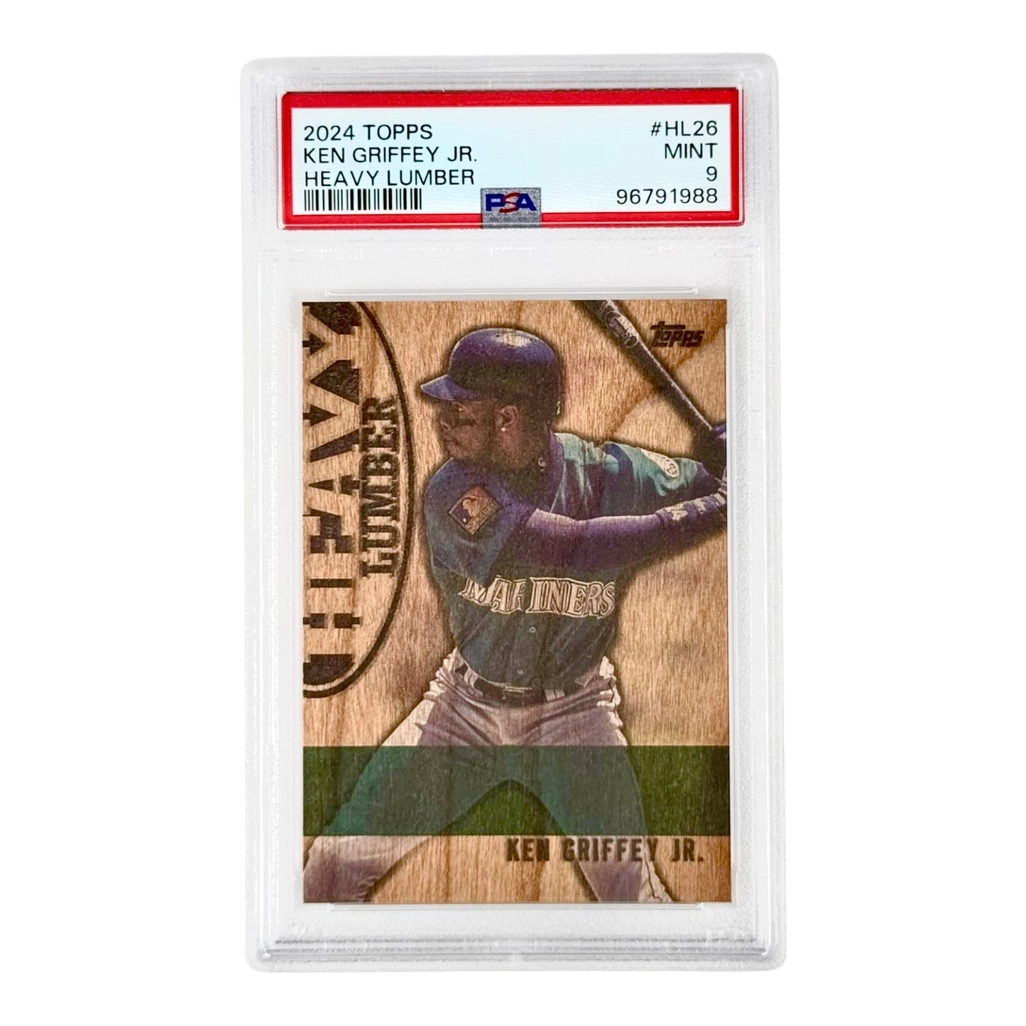 Ken Griffey Jr. 2024 Topps Heavy Lumber #HL26 PSA 9