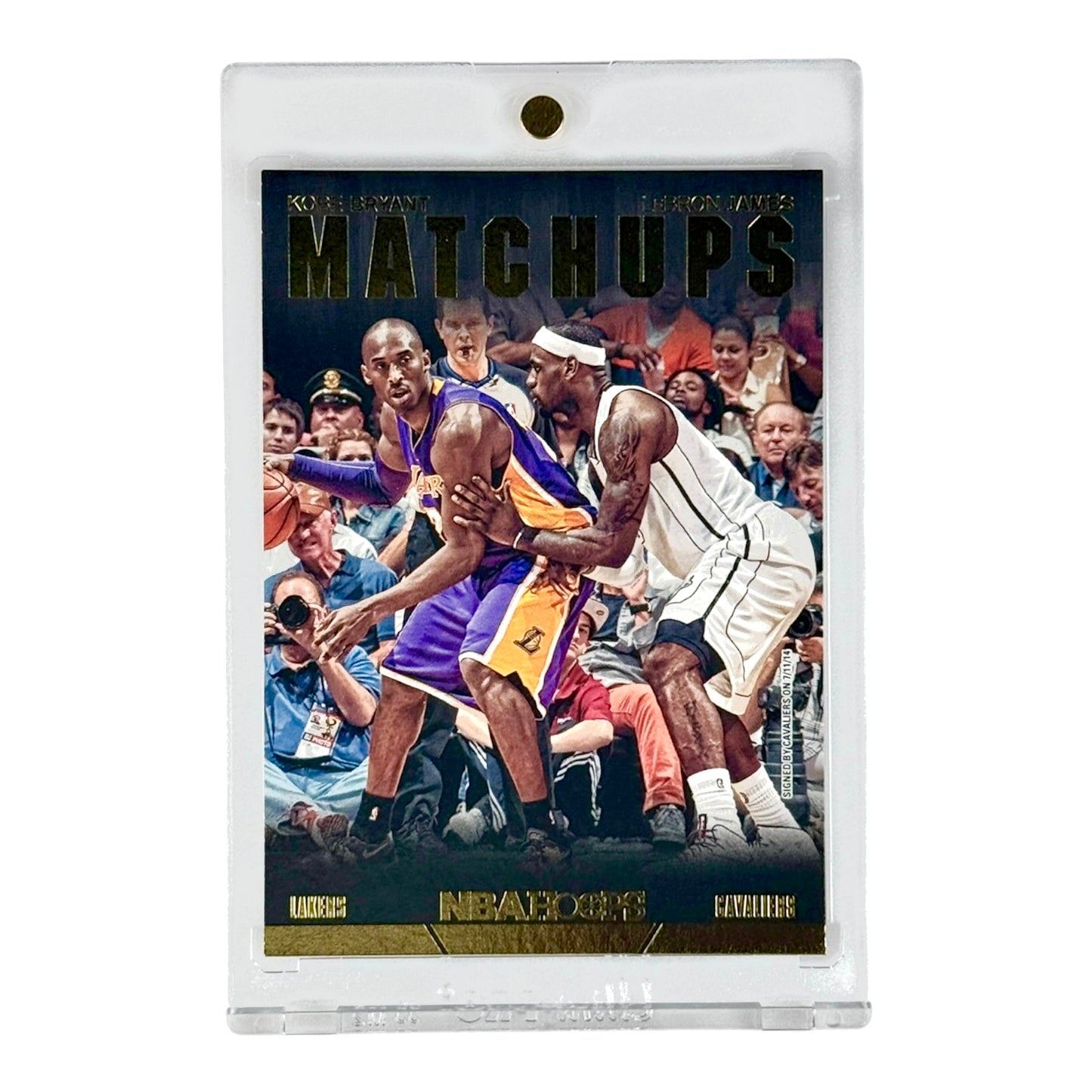 Kobe Bryant / Lebron James 2014-15 NBA Hoops Matchups #1