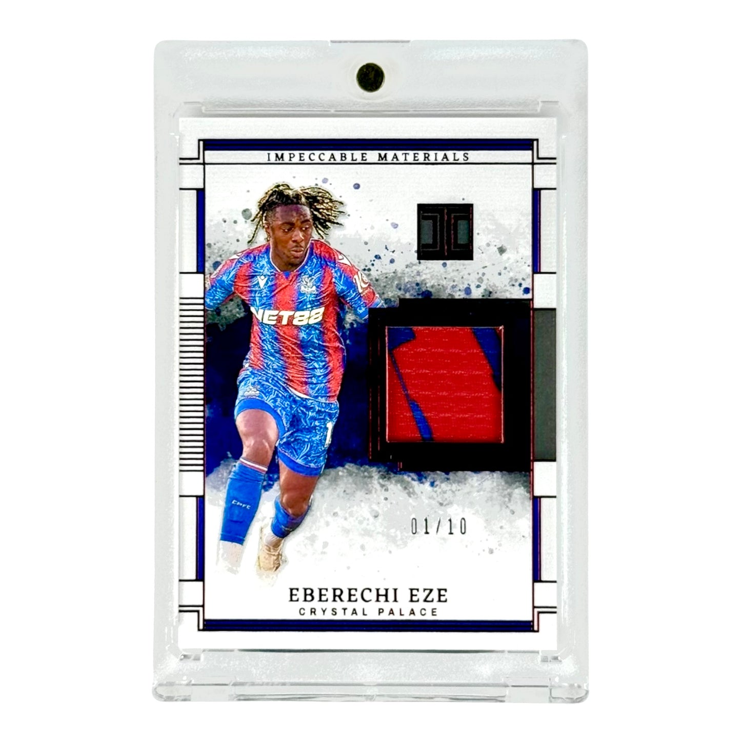 Eberechi Eze 2024-25 Impeccable Premier League Soccer Patch 01/10 #MA-EZE
