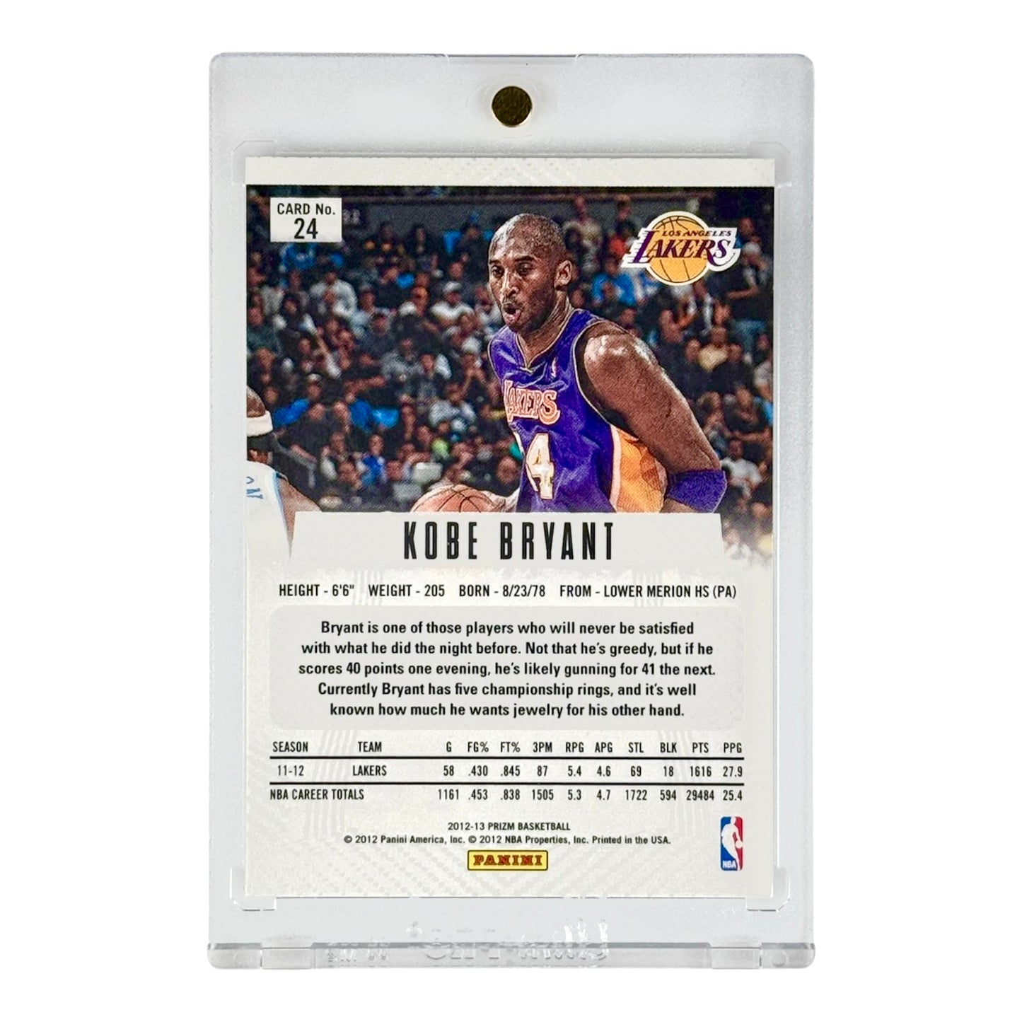 Kobe Bryant 2012-13 Prizm #24