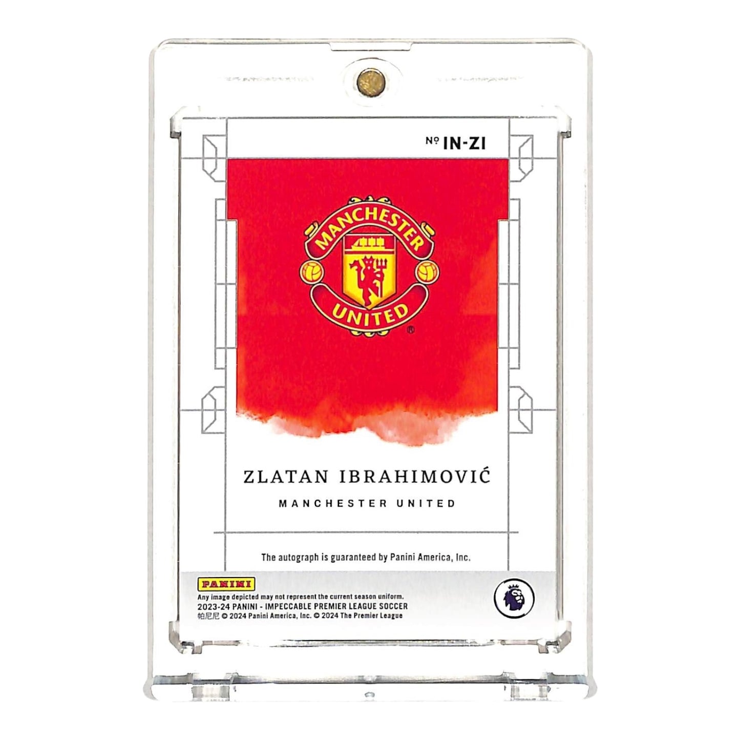 Zlatan Ibrahimovic 2023-24 Impeccable Auto 08/10 #IN-ZI
