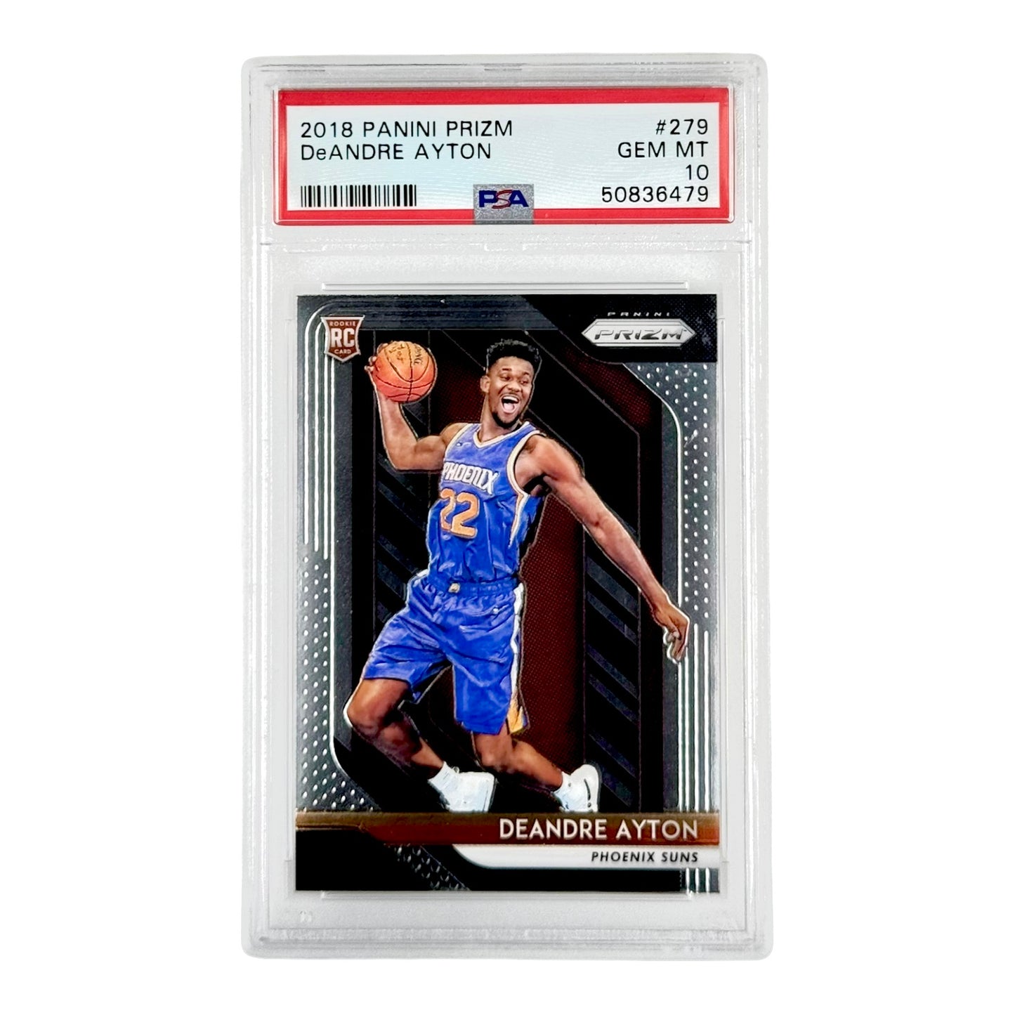 DeAndre Ayton 2018-19 Panini Prizm Rookie RC #279 PSA 10