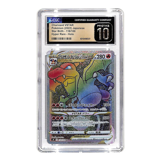 Charizard 2022 Pokemon Japanese S9 HR #118 CGC Pristine 10