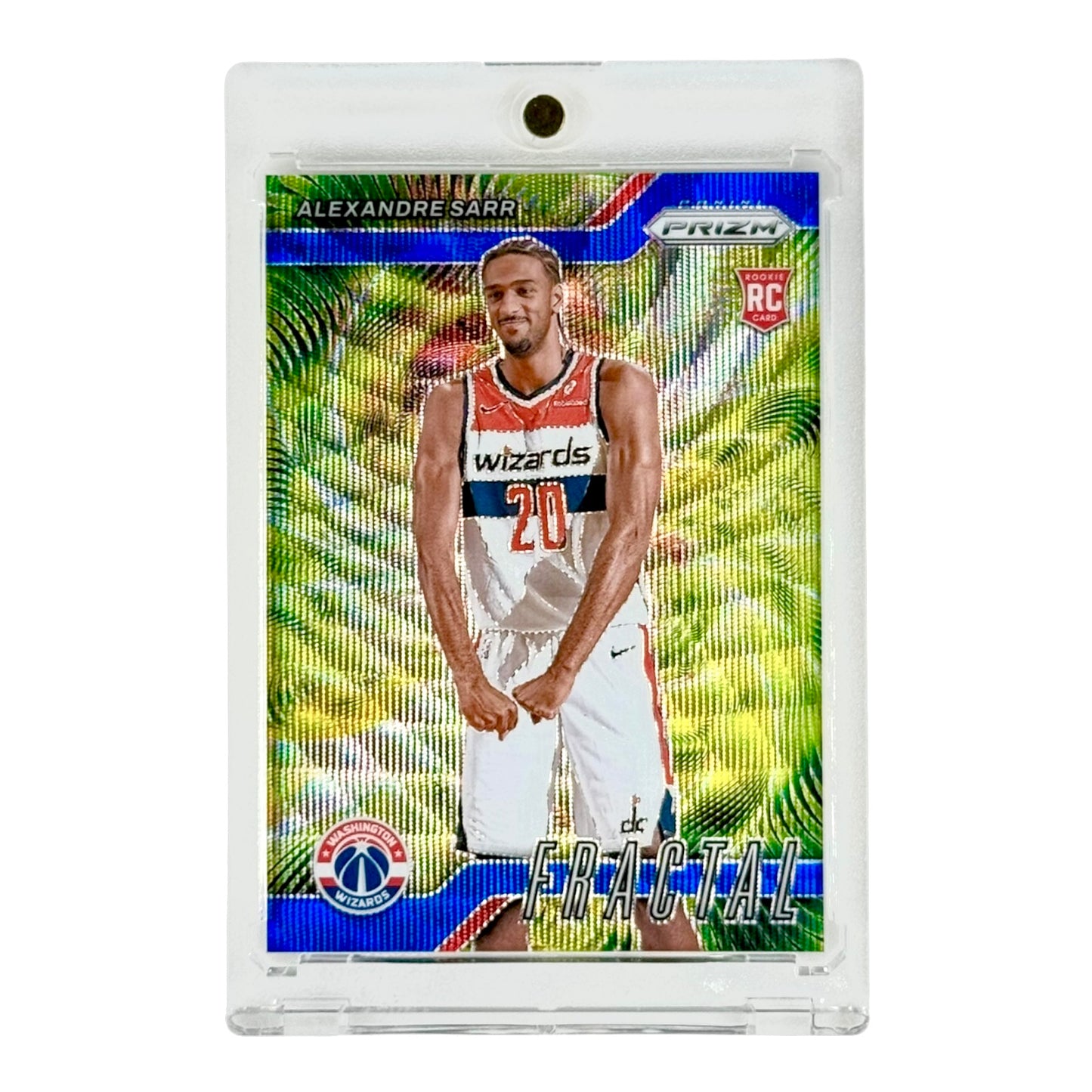 Alexandre Sarr 2024-25 Prizm Fractal 097/175 Rookie RC #6