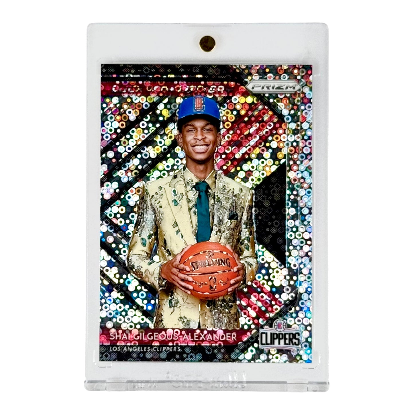 Shai Gilgeous Alexander 2018-19 Prizm Fast Break Luck Of The Lottery Rookie RC #11