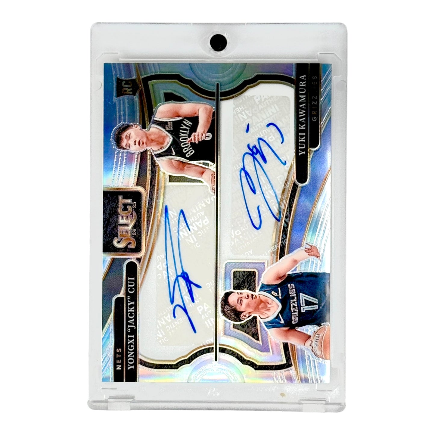 Yongxi "Jacky" Cui/Yuki Kawamura 2024-25 Select Dual Auto Rookie RC 24/29 #SP-AZN