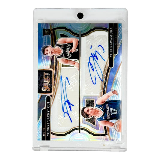 Yongxi "Jacky" Cui/Yuki Kawamura 2024-25 Select Dual Auto Rookie RC 24/29 #SP-AZN