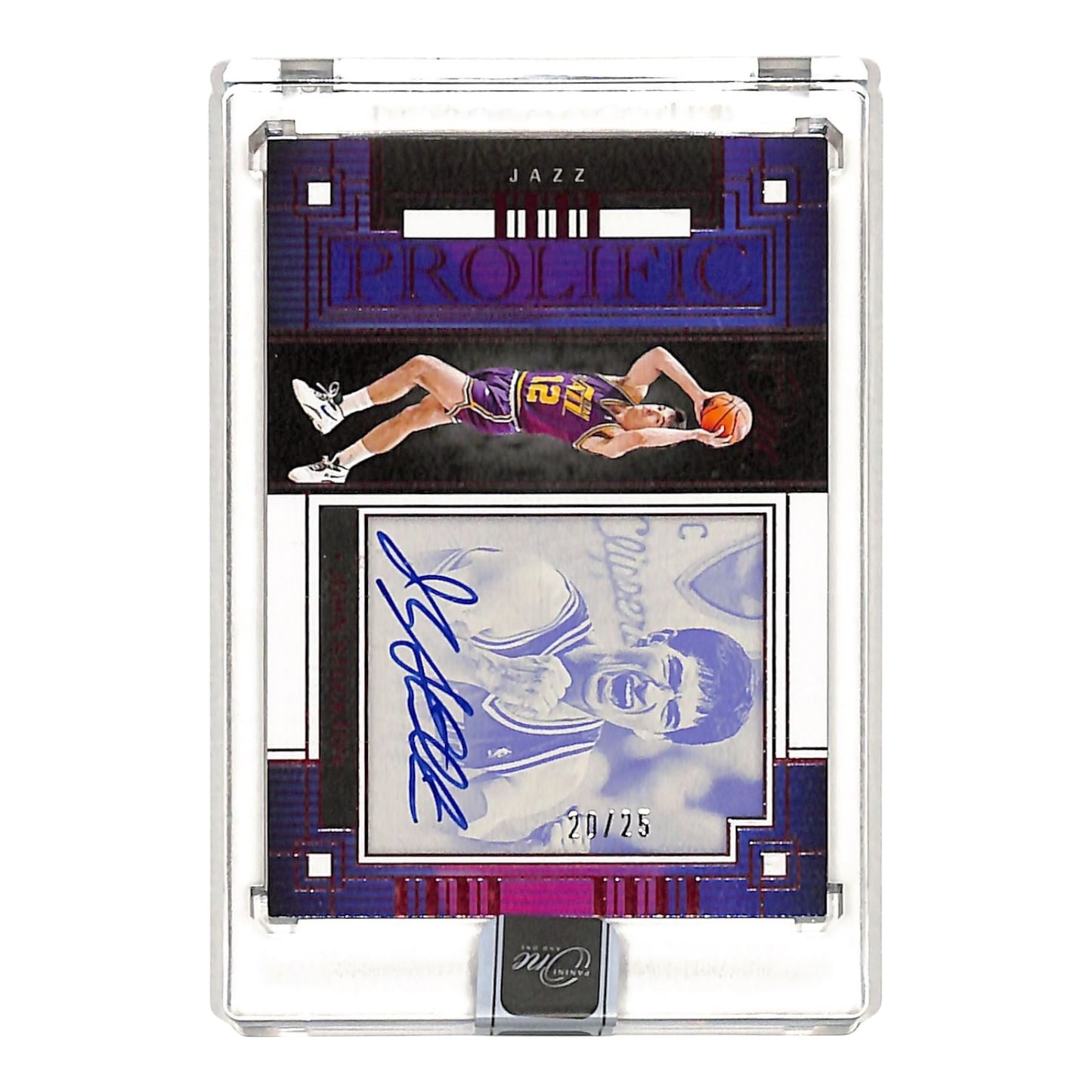 John Stockton 2023-24 One & One Prolific Auto 20/25 #PFS-JST