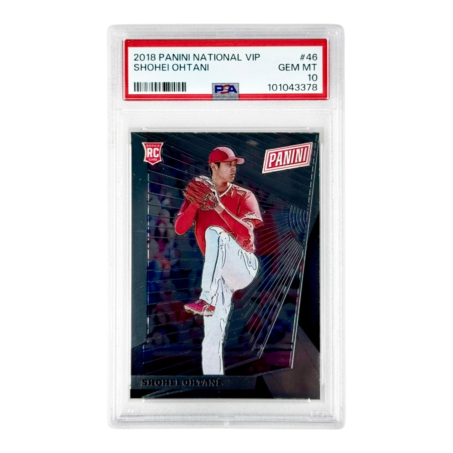 Shohei Ohtani 2018-19 Panini National VIP Pack Rookie RC #46 PSA 10