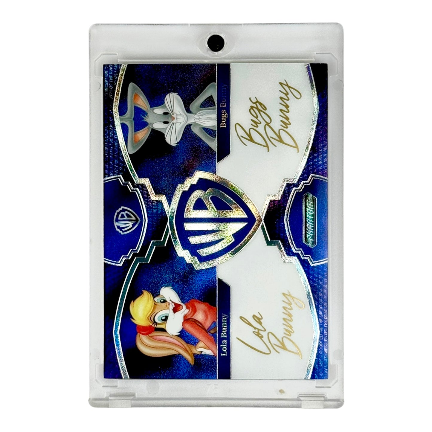 Bugs Bunny/Lola Bunny 2024 Kakawow Phantom Warner Bros 100th Anniversary Dual Facsimile Auto 04/20 #PW-DS-04