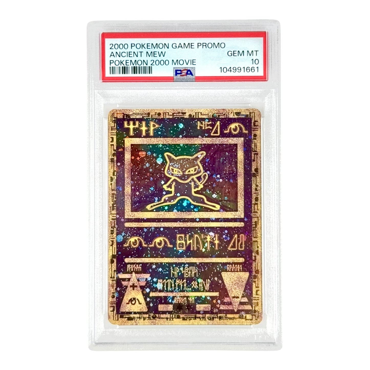 Ancient Mew 2000 Pokemon Movie Game Promo PSA 10