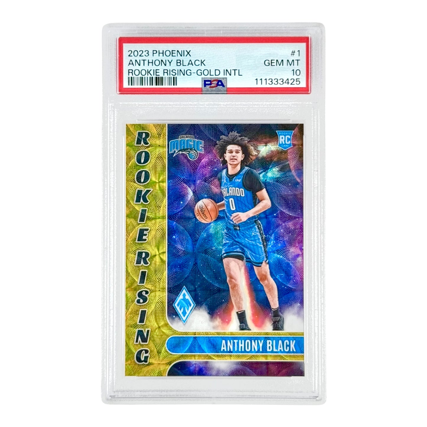 Anthony Black 2023 Phoenix Rookie Rising Gold 09/10 #1 PSA 10