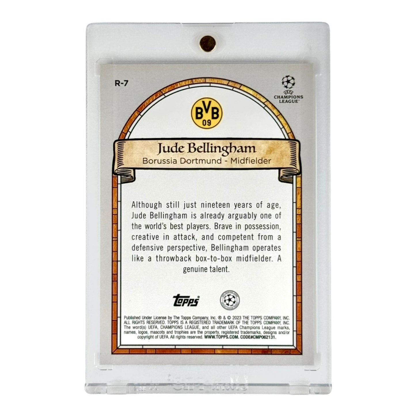 Jude Bellingham 2023 Topps Merlin UCL Renaissance #R-7