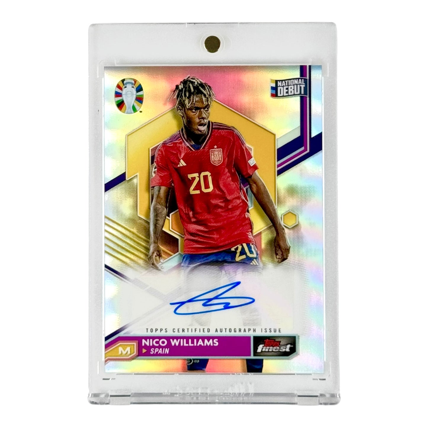 Nico Williams 2023 Topps Finest Auto #BCA-NW
