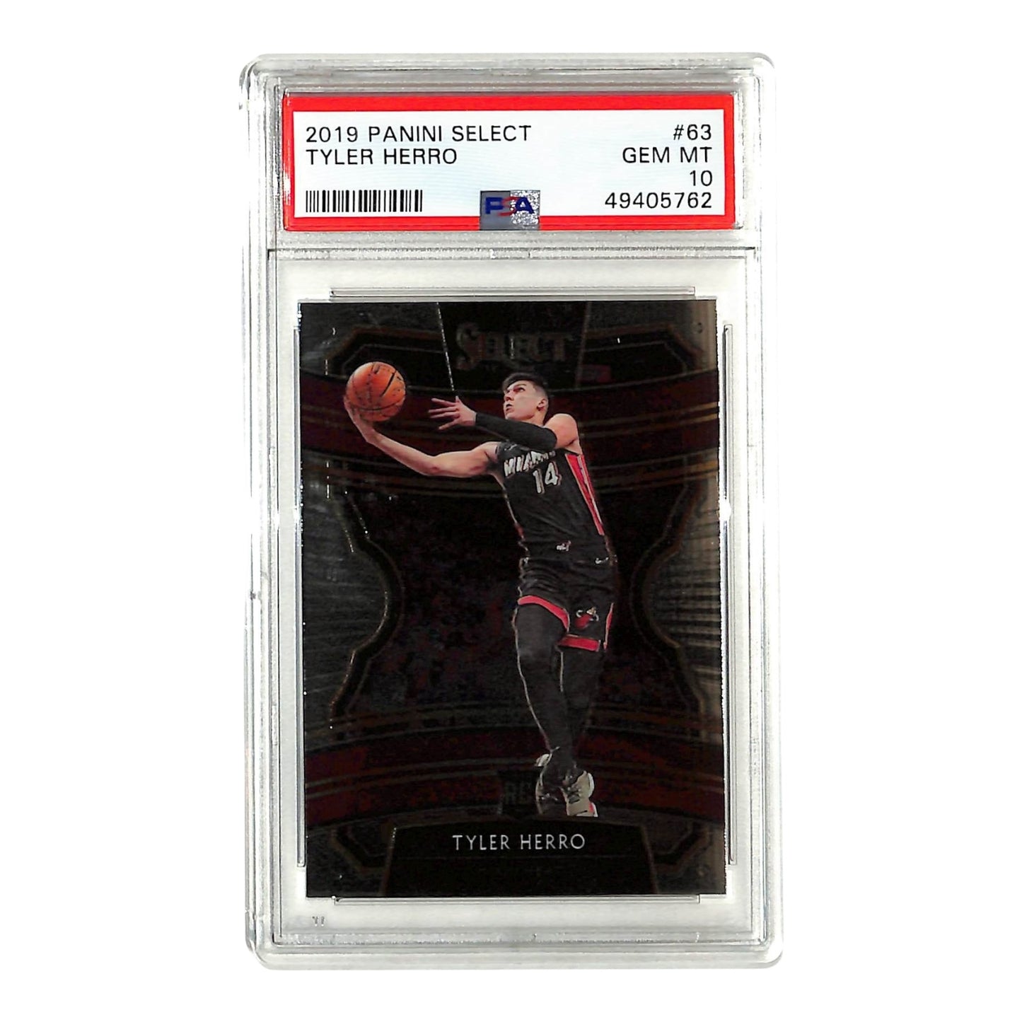 Tyler Herro 2019-20 Select Rookie RC #63 PSA 10