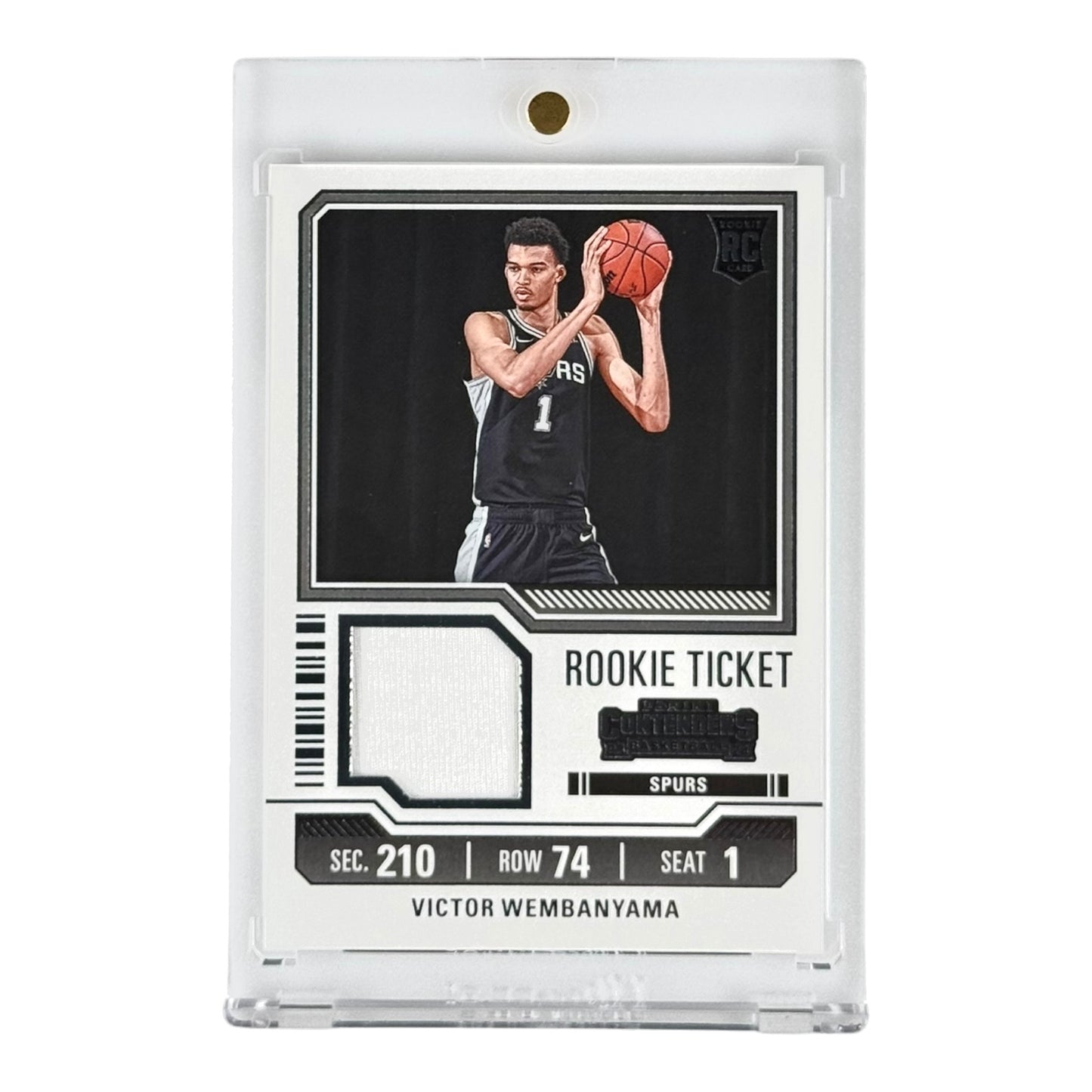 Victor Wembanyama 2023-24 Contenders Jersey Rookie RC #RTS-WEM