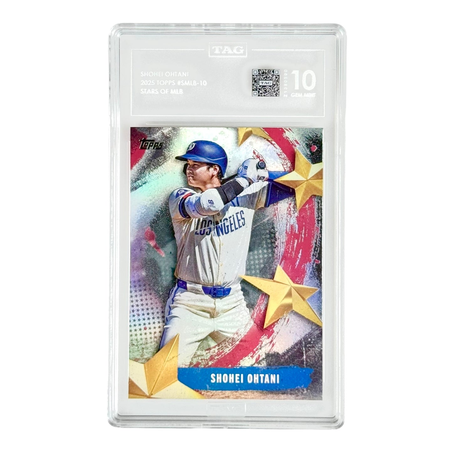 Shohei Ohtani 2025 Topps Stars of MLB #SMLB-10 TAG 10
