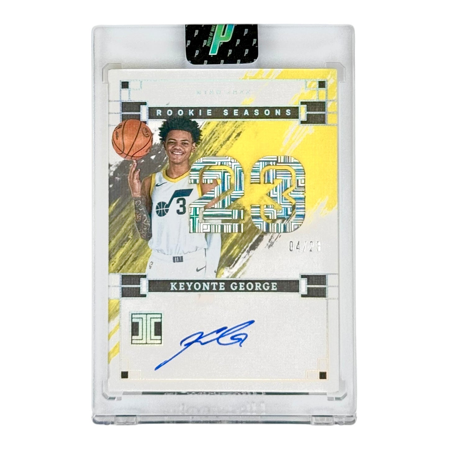 Keyonte George 2023-24 Impeccable Rookie Season Auto Rookie RC 04/23 #RSS-GEO