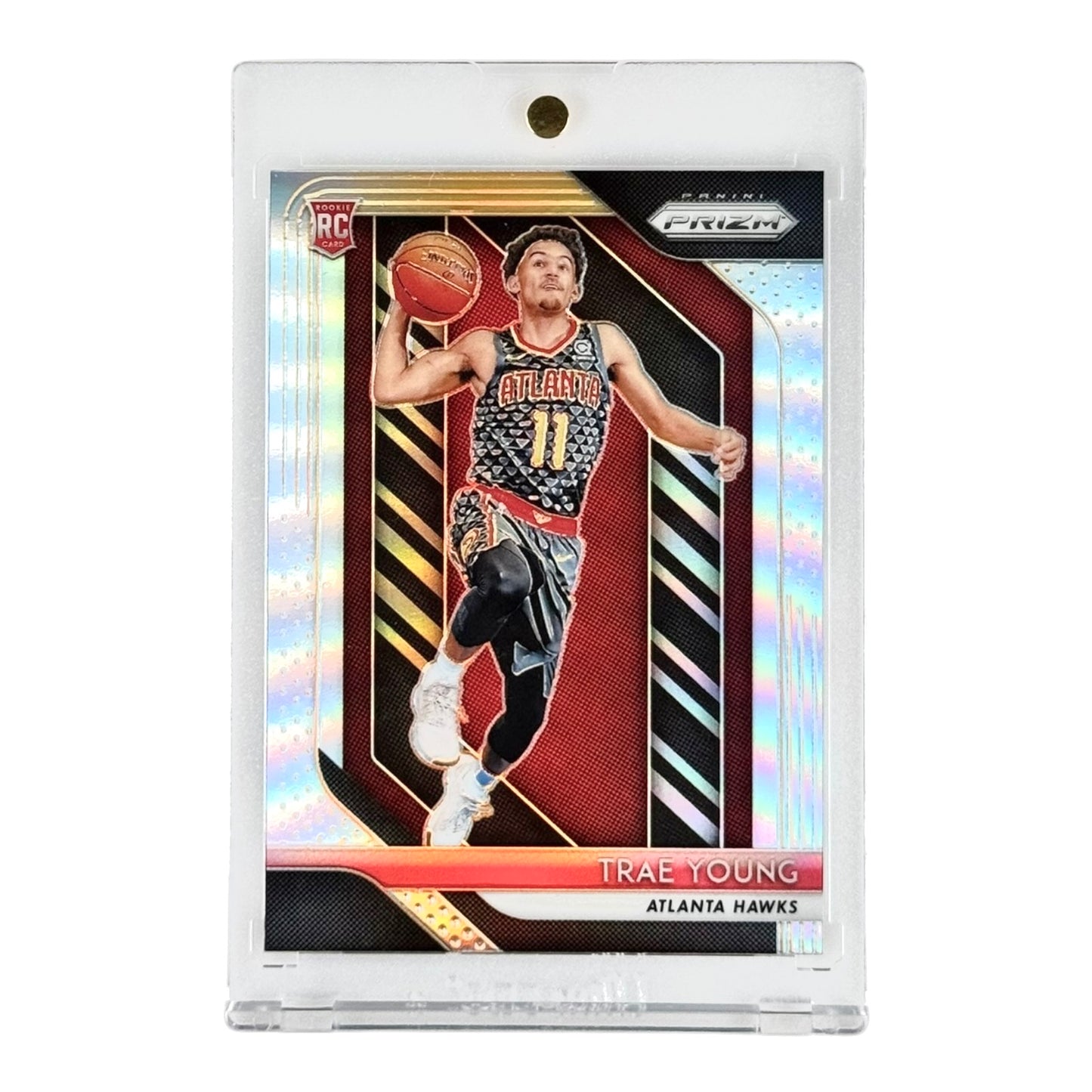 Trae Young 2018-19 Prizm Silver Rookie RC #78