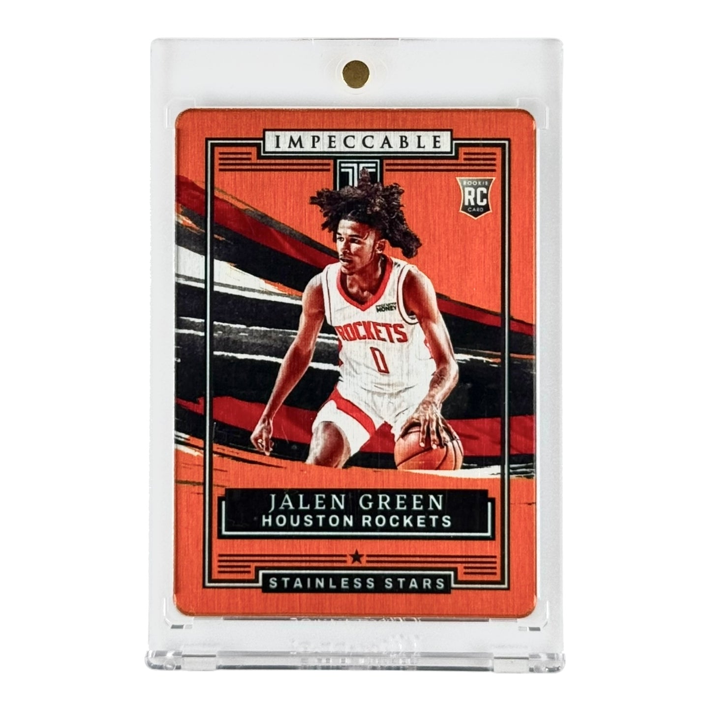Jalen Green 2021-22 Impeccable Stainless Stars 27/30 Rookie RC #21