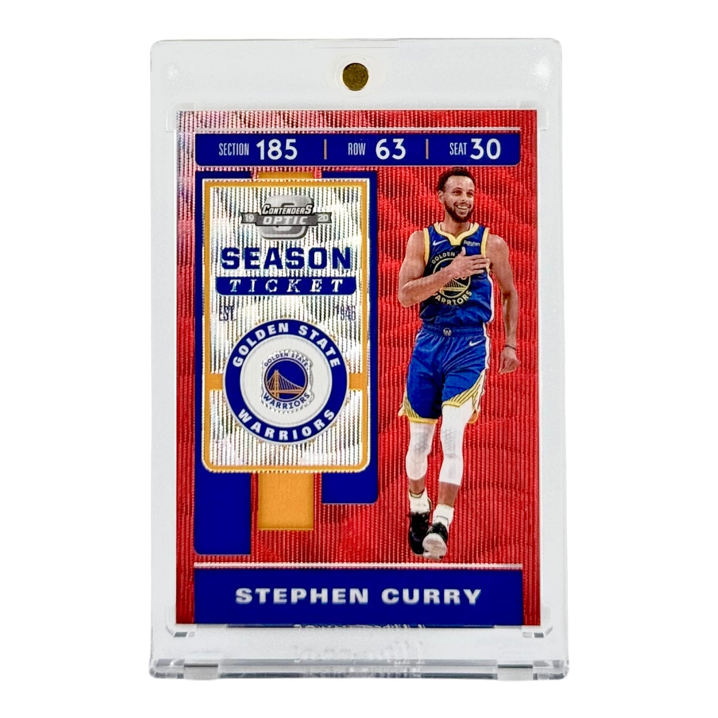 Stephen Curry 2019-20 Panini Contenders Optic Red #32