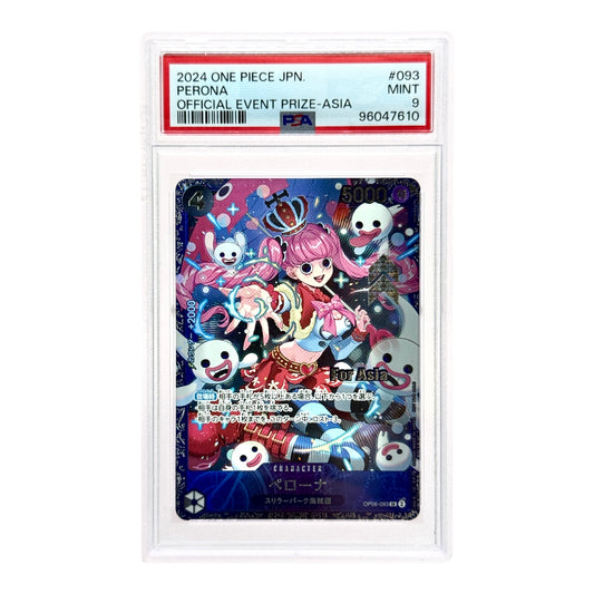 Perona 2024 One Piece Japanese Official Event Prize Asia #093 PSA 9