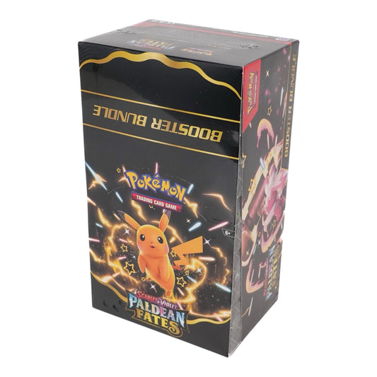 Pokemon English Scarlet & Violet Paldean Fates Booster Bundle 10 Sealed Box Set