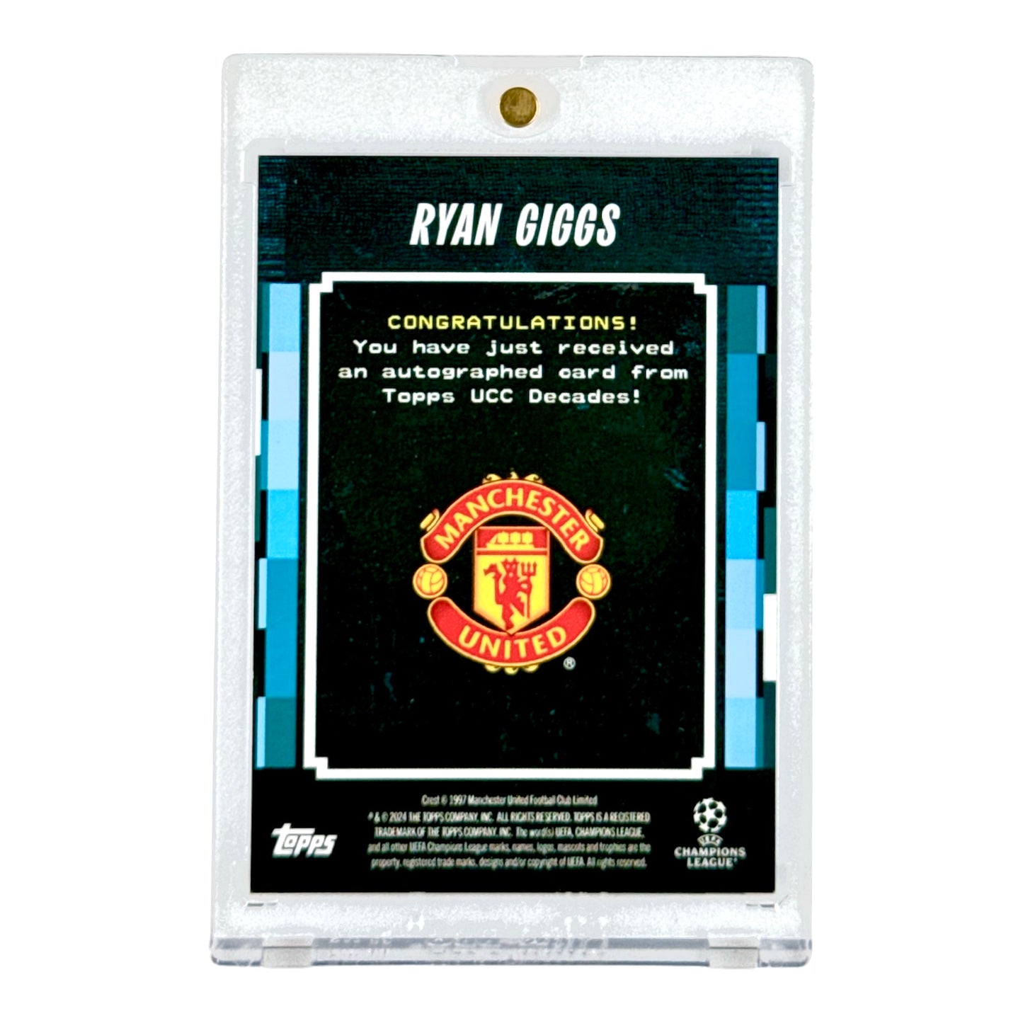 Ryan Giggs 2024 Topps Decades English Premier League Auto 32/49