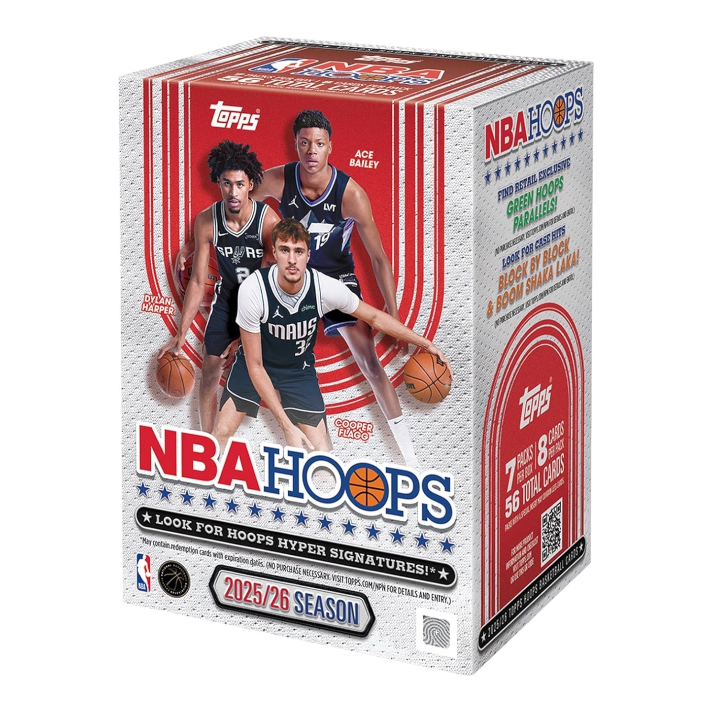 2025-26 Topps NBA Hoops Factory Sealed Blaster Box
